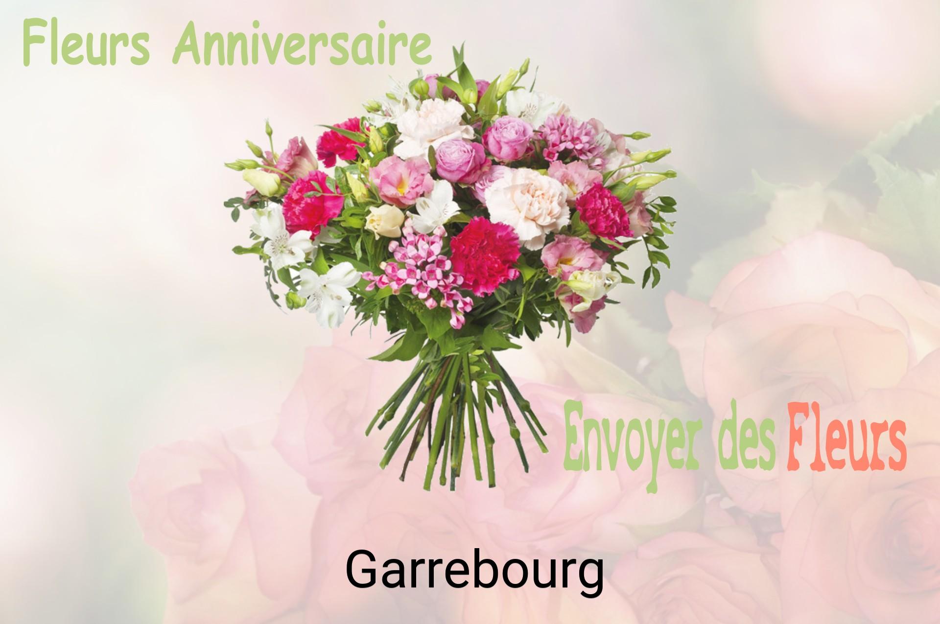 Bouquet de fleurs d’anniversaire livré à Garrebourg